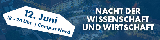 Nacht der Wissenschaft und Wirtschaft am 12. Juni auf dem Campus-Nord
