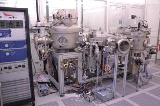 Sputtering system in the clean room laboratory